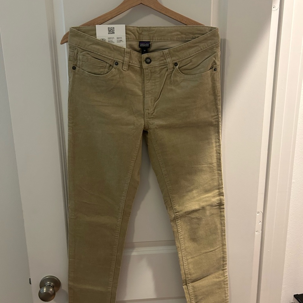 Patagonia Khaki Corduroy Trousers